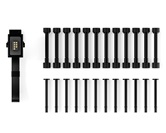 Вентилятор ID-COOLING MF-1230-ARGB-K TRIO (3 in 1) 120x120x30мм (12шт./кор, PWM, резиновые углы, ARGB, 500-2300об/мин)  BOX