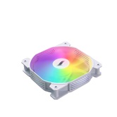 Вентилятор 1STPLAYER F1R White / 120mm Reverse FRGB 3pin 12V 1100rpm 38.98cfm 21.97dBA / F1R-WH-3P / BULK