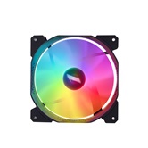 Вентилятор 1STPLAYER F1-PLUS Black / 140mm FRGB 3pin 12V 900rpm 46.69cfm 21dBA / F1-PLUS-BK-3P / BULK