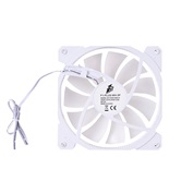 Вентилятор 1STPLAYER F1-PLUS White / 140mm FRGB 3pin 12V 900rpm 46.69cfm 21dBA / F1-PLUS-WH-3P / BULK