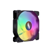 Вентилятор 1STPLAYER F7R Black / 120mm Reverse ARGB 3pin 5V PWM 4pin 12V 600-1800rpm 56.34cfm 36.99dBA / F7R-BK / BULK
