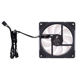 Вентилятор 1STPLAYER FC7R Black / 120mm Reverse ARGB 3pin 5V PWM 4pin 12V 600-1800rpm 47.65cfm 32.2dBA / FC7R-BK / BULK