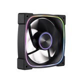 Вентилятор 1STPLAYER FN7R Black / 120mm ARGB 3pin 5V PWM 4pin 12V 600-1800rpm 38.39cfm 31.28dBA / FN7R-BK / BULK
