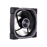 Вентилятор 1STPLAYER FN7R Black / 120mm ARGB 3pin 5V PWM 4pin 12V 600-1800rpm 38.39cfm 31.28dBA / FN7R-BK / BULK