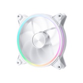 Вентилятор 1STPLAYER FO7R-14 White / 140mm Reverse ARGB 3pin 5V PWM 4pin 12V 700-1800rpm 76.25cfm 36.64dBA / FO7R-14-WH / BULK