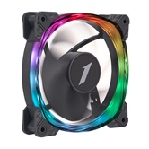 Вентилятор 1STPLAYER FS7 Black / 120mm ARGB 3pin 5V PWM 4pin 12V 600-800rpm 47.65cfm 32.2dBA / FS7-BK / BULK