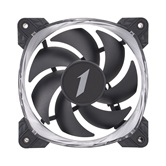 Вентилятор 1STPLAYER FS7 Black / 120mm ARGB 3pin 5V PWM 4pin 12V 600-800rpm 47.65cfm 32.2dBA / FS7-BK / BULK
