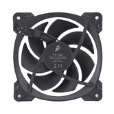 Вентилятор 1STPLAYER FS7 Black / 120mm ARGB 3pin 5V PWM 4pin 12V 600-800rpm 47.65cfm 32.2dBA / FS7-BK / BULK