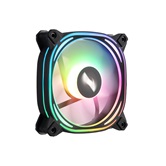 Вентилятор 1STPLAYER FB7R Black / 120mm ARGB 3pin 5V PWM 4pin 12V 600-1800rpm 37.65cfm 38.67dBA / FB7R-BK / BULK