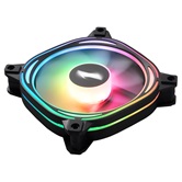 Вентилятор 1STPLAYER FB7R Black / 120mm ARGB 3pin 5V PWM 4pin 12V 600-1800rpm 37.65cfm 38.67dBA / FB7R-BK / BULK