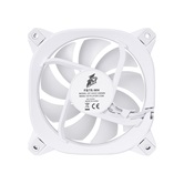 Вентилятор 1STPLAYER FB7R White / 120mm ARGB 3pin 5V PWM 4pin 12V 600-1800rpm 37.65cfm 38.67dBA / FB7R-WH / BULK