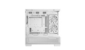Корпус Deepcool CG380 3F WH, TG (aquarium), 3x120mm ARGB Fan, mini-ITX, mATX, белый