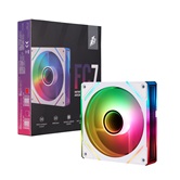 Вентилятор 1STPLAYER FC7 White / 120mm ARGB 3pin 5V PWM 4pin 12V 600-1800rpm 47.65cfm 32.2dBA / FC7-WH-1IN1