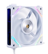 Вентилятор 1STPLAYER XF7 White / 120mm ARGB 3pin 5V PWM 4pin 12V 600-2000rpm 56.8cfm 33.12dBA / XF7-WH-1IN1