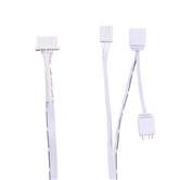 Вентилятор 1STPLAYER XF7 White / 120mm ARGB 3pin 5V PWM 4pin 12V 600-2000rpm 56.8cfm 33.12dBA / XF7-WH-1IN1