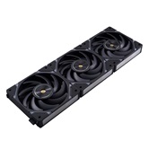 Комплект вентиляторов (3 шт.) 1STPLAYER XF7 Black / 120mm ARGB 3pin 5V PWM 4pin 12V 600-2000rpm 56.8cfm 33.12dBA / XF7-BK-3IN1