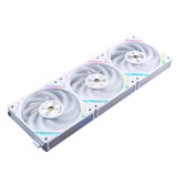 Комплект вентиляторов (3 шт.) 1STPLAYER XF7 White / 120mm ARGB 3pin 5V PWM 4pin 12V 600-2000rpm 56.8cfm 33.12dBA / XF7-WH-3IN1