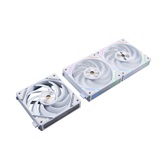 Комплект вентиляторов (3 шт.) 1STPLAYER XF7 White / 120mm ARGB 3pin 5V PWM 4pin 12V 600-2000rpm 56.8cfm 33.12dBA / XF7-WH-3IN1