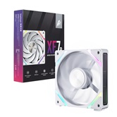 Вентилятор 1STPLAYER XF7R White / 120mm Reverse ARGB 3pin 5V PWM 4pin 12V 600-2000rpm 56.8cfm 33.12dBA / XF7R-WH-1IN1