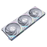 Комплект вентиляторов (3 шт.) 1STPLAYER XF7R White / 120mm Reverse ARGB 3pin 5V PWM 4pin 12V 600-2000rpm 56.8cfm 33.12dBA / XF7R-WH-3IN1