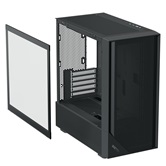 Корпус XASTRA  A401M 4ARGB-V2 Black mATX/Mesh /ScrewlessTG+mesh panel/ 4x120mm ARGB PWM FC fans/ A401M-V2-4FC12A
