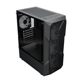 Корпус XASTRA  A304 4FRGB Black ATX/Mesh/half-size TG/4x120mm FRGB FC fans/ A304-4FC12F