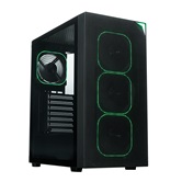 Корпус XASTRA  A408 4ARGB Black ATX/Mesh/Screwless full-size TG / 4x120mm ARGB PWM FG fans/ A408-4FG12A