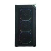 Корпус XASTRA  A408 4ARGB Black ATX/Mesh/Screwless full-size TG / 4x120mm ARGB PWM FG fans/ A408-4FG12A