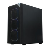 Корпус XASTRA  A408 4ARGB Black ATX/Mesh/Screwless full-size TG / 4x120mm ARGB PWM FG fans/ A408-4FG12A