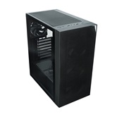 Корпус XASTRA  A408 4ARGB Black ATX/Mesh/Screwless full-size TG / 4x120mm ARGB PWM FG fans/ A408-4FG12A