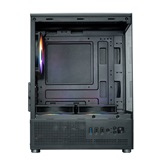 Корпус XASTRA Q300M 3FRGB Black mATX/Aquarium/Screewless/ 3x120mm FRGB FC fans/ Q300M-3FC12F