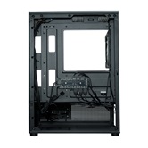 Корпус XASTRA Q300M 5ARGB-C6 Black mATX/Aquarium/Screewless/ 5x120mm ARGB PWM FC fans/Argb+PWM HUB 6port/ Q300M-5FC12A-C6