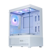 Корпус XASTRA Q300M 5ARGB-C6 White mATX/Aquarium/Screewless/ 5x120mm ARGB PWM FC fans/Argb+PWM HUB 6port/ Q300M-5FC12A-C6-WH