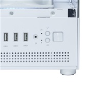 Корпус XASTRA Q300M 5ARGB-C6 White mATX/Aquarium/Screewless/ 5x120mm ARGB PWM FC fans/Argb+PWM HUB 6port/ Q300M-5FC12A-C6-WH