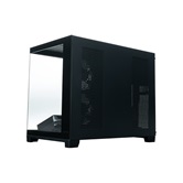 Корпус XASTRA QW500M 6ARGB-C10-UC Black mATX/Aquarium/Screewless/ 6x120mm ARGB PWM FM fans/Argb+PWM HUB 10port/Type-C/ QW500M-6FM12A-C10-UC