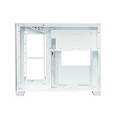 Корпус XASTRA QW500M 6ARGB-C10-UC White mATX/Aquarium/Screewless/ 6x120mm ARGB PWM FM fans/Argb+PWM HUB 10port/Type-C/ QW500M-6FM12A-C10-UC-WH