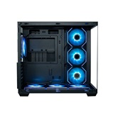 Корпус XASTRA QW500 7ARGB-C10-UC Black ATX/Aquarium/Screewless/7x120mm ARGB PWM FM fans/Argb+PWM HUB 10port/Type-C/ QW500-7FM12A-C10-UC