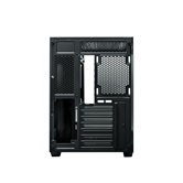 Корпус XASTRA QW500 7ARGB-C10-UC Black ATX/Aquarium/Screewless/7x120mm ARGB PWM FM fans/Argb+PWM HUB 10port/Type-C/ QW500-7FM12A-C10-UC