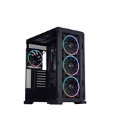 Корпус 1STPLAYER INFINITY IF8 ARGB Black / E-ATX / 4x140mm ARGB fans / IF8-BK-4FO7-14