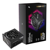 Блок питания 1STPLAYER NGDP GOLD 1200W Black / ATX 3.1, PCle 5.1, APFC, 80 PLUS Gold, LLC+DC-DC, full Japan solid-state caps, 120mm fan, full modular / HA-1200BA4