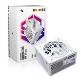 Блок питания 1STPLAYER NGDP GOLD 1200W White / ATX 3.1, PCle 5.1, APFC, 80 PLUS Gold, LLC+DC-DC, full Japan solid-state caps, 120mm fan, full modular / HA-1200BA4-WH