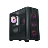 Корпус XASTRA  A509 4ARGB-UC Black ATX/Mesh/ Screwless full-size TG /4x 120mm FC120 ARGB PWM fans/ Type-C/ A509-4FC12A-UC