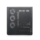 Корпус XASTRA Q700 7ARGB-FS-C10-UC Black ATX/Aquarium/Screewless/7x120mm ARGB PWM Daisy Chain FS fans/Argb+PWM HUB 10port/Type C / Q700-7FS12A-C10-UC