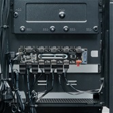 Корпус XASTRA Q700 7ARGB-FS-C10-UC Black ATX/Aquarium/Screewless/7x120mm ARGB PWM Daisy Chain FS fans/Argb+PWM HUB 10port/Type C / Q700-7FS12A-C10-UC