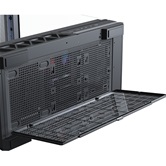 Корпус XASTRA Q700 7ARGB-FS-C10-UC Black ATX/Aquarium/Screewless/7x120mm ARGB PWM Daisy Chain FS fans/Argb+PWM HUB 10port/Type C / Q700-7FS12A-C10-UC