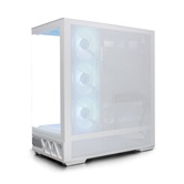 Корпус XASTRA Q700 7ARGB-FS-C10-UC White ATX/Aquarium/Screewless/7x120mm ARGB PWM Daisy Chain FS fans/Argb+PWM HUB 10port/Type C / Q700-7FS12A-C10-UC-WH