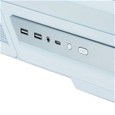 Корпус XASTRA Q700 7ARGB-FS-C10-UC White ATX/Aquarium/Screewless/7x120mm ARGB PWM Daisy Chain FS fans/Argb+PWM HUB 10port/Type C / Q700-7FS12A-C10-UC-WH