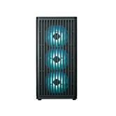 Корпус XASTRA  A409 4ARGB-UC Black ATX/Mesh/Screwless full-size TG / 4x120mm ARGB PWM FС fans/Type-C/ A409-4FС12A-UC