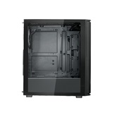 Корпус XASTRA  A409 4ARGB-UC Black ATX/Mesh/Screwless full-size TG / 4x120mm ARGB PWM FС fans/Type-C/ A409-4FС12A-UC