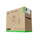 Корпус XASTRA  A409 4ARGB-UC Black ATX/Mesh/Screwless full-size TG / 4x120mm ARGB PWM FС fans/Type-C/ A409-4FС12A-UC
